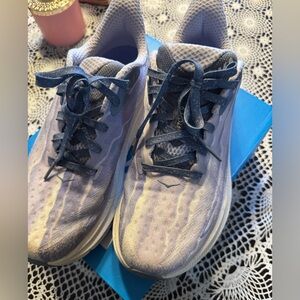 HOKA X FP Movement Clifton 9 Sneakers ~ Limited!  Free People ~slight wear